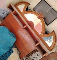 خشاب نجارة • نقص كشن • غرفة خشب