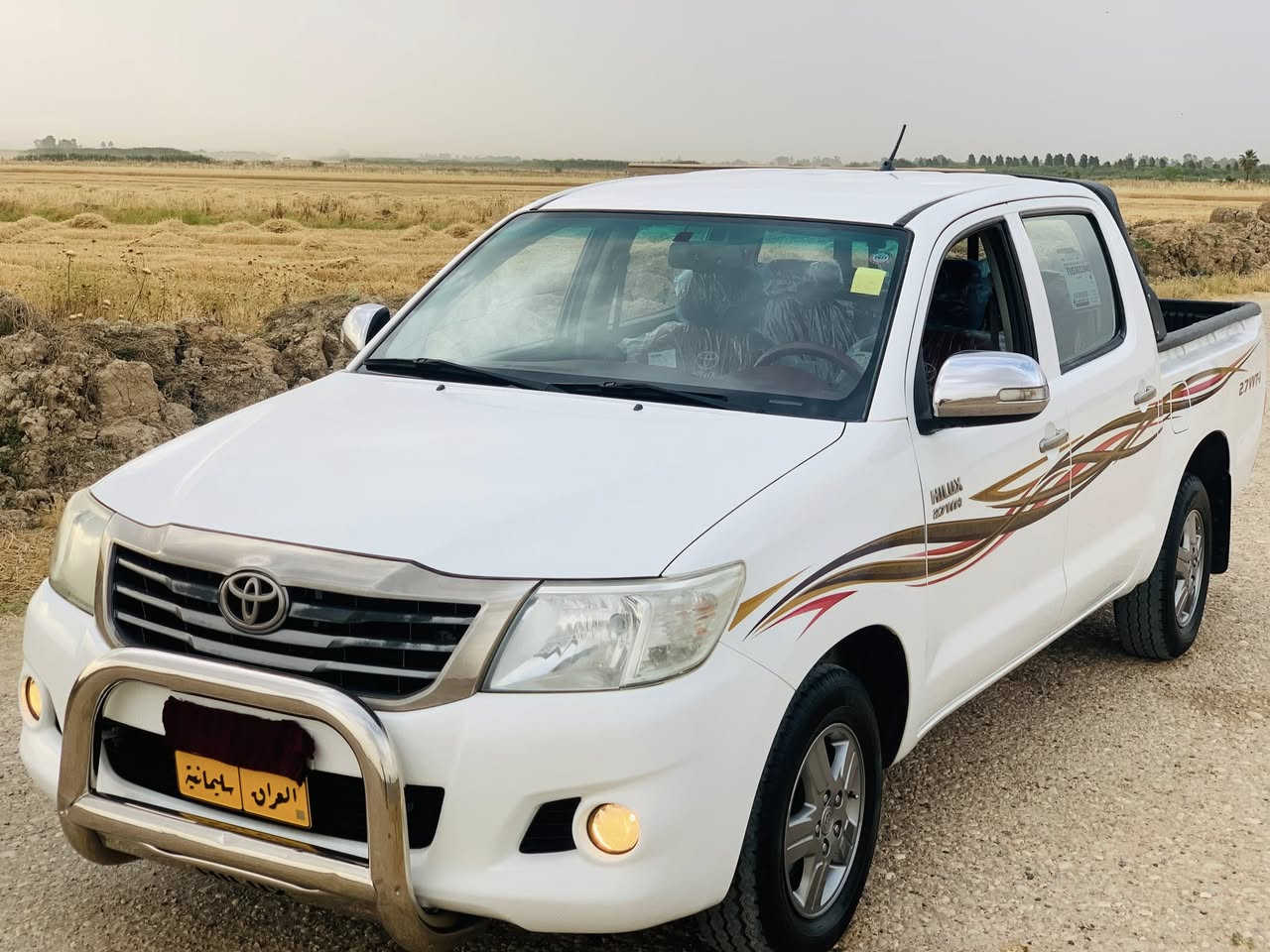 hilux
هایلۆکس سەید نەهرۆ 
مۆدێل:2015 شاسی ١٩
ڕەسمی سۆنەرەکەم داناوە
دەعامی بۆ دەعامی بەشەرت 
گێڕ ومەکینەی بەشەرت نەکراوەتەوە 
ڕەقەم سلێمانییە
شوێن /خانەقین
سعر/235
ڕەقەم تەلەفون /***********
