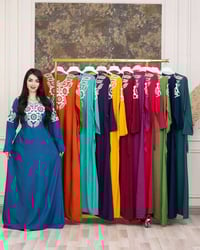 دشداشة نسائي • كشمير مراسي • مقاس 3XL