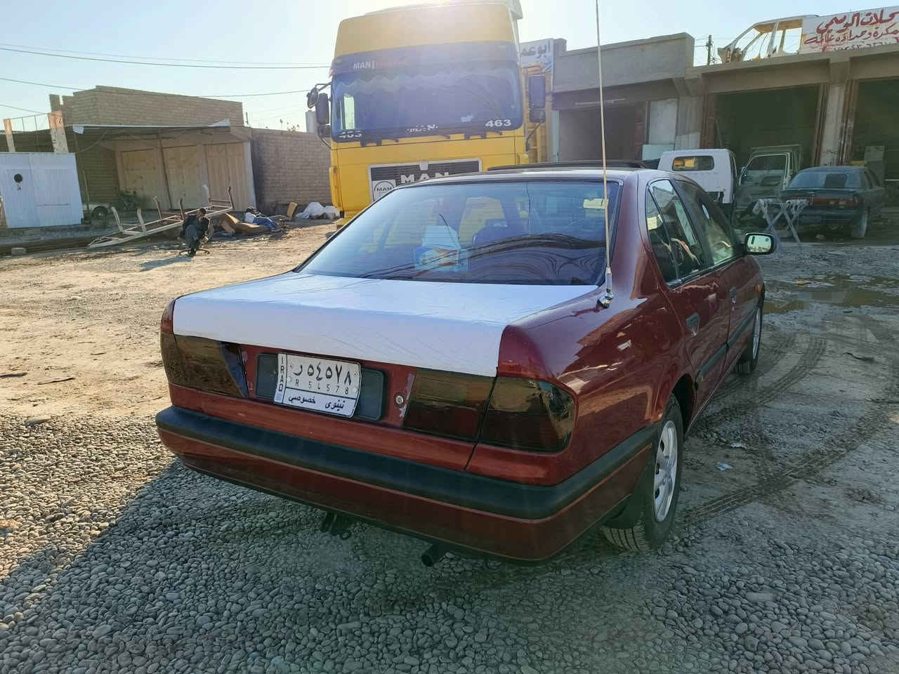 برايمر للبيع محرك 16 كير ومحرك شرط
رقم نينوى سنوية خضره تحويل مباشر فقط 
كهربائيات شغاله باور جديد تايرات جديد صدر 80%
صبغ جاملغ وبنيد وشويه بالباب بدون دواخل
سعرها 34 وبيها مجال بسيط اعتذر عن القساط والوعده البيع نقد 
للأستفسار اتصل ***********
