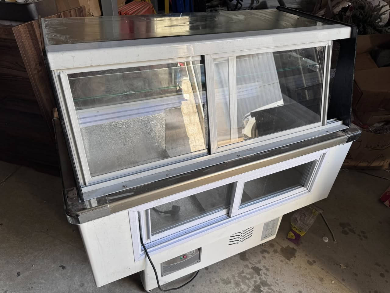 السلام عليكم غراض للبيع مال مطعم استعمال شهر واحد الله شاهد 

شوايات كص عدد 2 
عارضة مقبلات 
قلاية 
كرل منضدي


**إذا كنت صاحب هذا الإعلان وتريد حذفه لأي سبب، رجاءا أرسل رسالة إلى الدعم الفني**