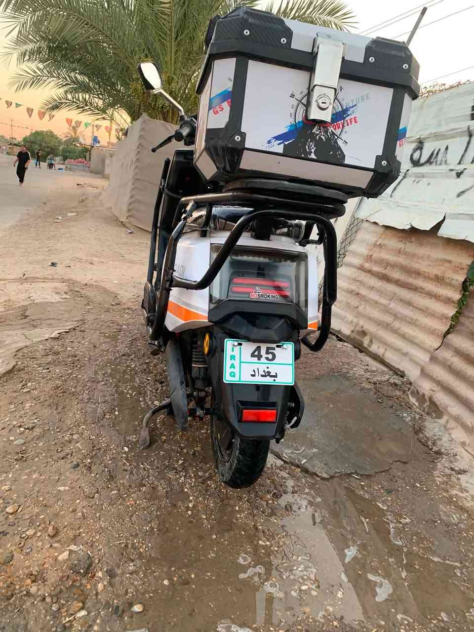 سلام عليكم شباب دراجه شحن للبيع 6 بطاريات  شركت بغداد نضيفه سعره 600وبيه مجال للشراي تواصل عله هاذ الرقم بس وتساب ***********
