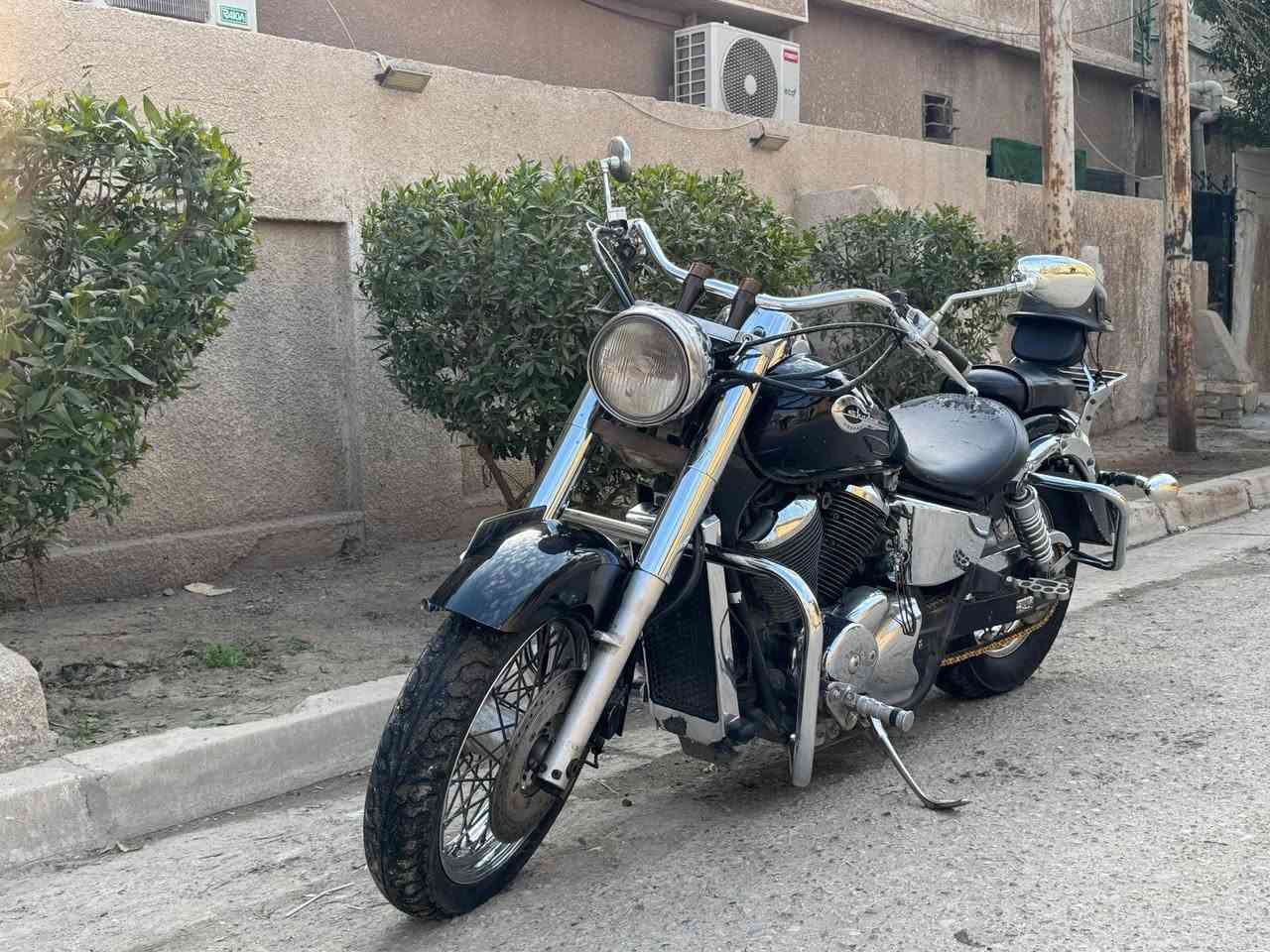 السلام عليكم
هارلي شادو كلاسك 400ccللبيع
دراجه يرادله ترتيب مرقم انكليزي جديد بغداد تحويل ثاني يوم الاستفسار *********** ممتواجد على الفيس موجود واتساب وتدللون
