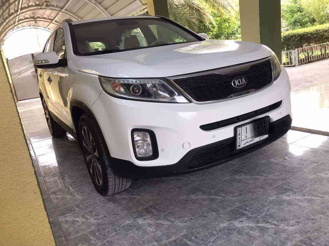 كيا سورنتو خليجي 
رقم الجديد الدولي مشروع وطني 
موديل ١٣ شكل ١٥
لون ابيض 
٦ سلندر ٧ راكب 
فوووول مواصفات ١/١ عدى الفتحة 
كشنات جلد اصلي 
كشنات كهرباء
مري شفط 
حساس امامي وخلفي 
تحكم استيرن فول 
تبريد ابيانو لمس 
تبريد ٣ قطع ثلج 
نظام ايكو 
اضواء ترحيب بليدات 
علامة سورنتو بلدوسة 
كيجات زئبقية 
يدات نيكل اصلي 
اشاير بلمري 
لد امامي وخلفي 
ويل ١٩ كروم 
تخم تاير جديد 
كير ومكينة وصدر وحدادية وتبريد كفالة
السعر  اتصل وتدلل ***********
