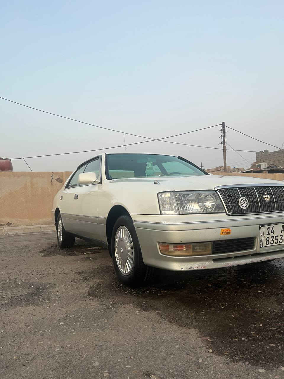 سلام عليكم سياره راس الثور كراون موديل 1997 كرستال سياره جاهزه حداديه تخم تأير تبريد كير ومكينه ففتي فيشه وحده رقم انگليزي بصره بسمي سنويه 2030 
السعر 110وبيهه مجال للشراي سياره مال جناي مناقصه برغي
رقم الهاتف *********** 
مكلف بنشر
