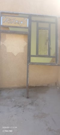 سلام وعليكم بيبان وشباك البيع السعر القطعه الباب 125 وشباك 75 07732942...