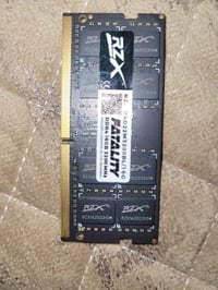 DDR4 16G 3200 سعرها 65 وبيها مجال  SATA SSD 120G سعرها 20 الف  0771541...