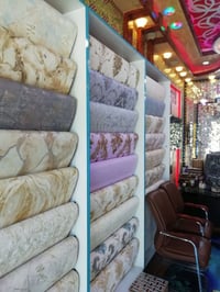 ورق جدران ايطالي المنشأ خامه ضخينه ونقشه بارزه 16م*1.6 600لفه 10الف مع...