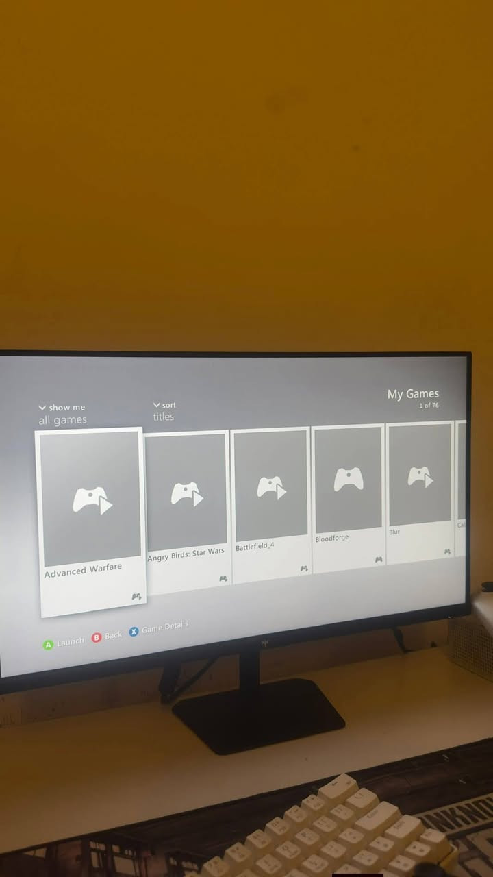 اكس بوكس ٣٦٠
Xbox 360

  مهكر للبيع فول نظافة وموجودة كل الاسلاك وياه وجويستك واحد 

وبي 76 لعبة للاستفسار عن السعر خاص
مكان بغداد الغزاليه


**إذا كنت صاحب هذا الإعلان وتريد حذفه لأي سبب، رجاءا أرسل رسالة إلى الدعم الفني**
