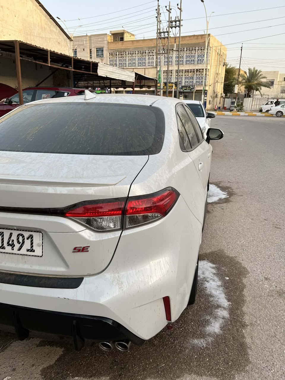 سلام عليكم
كورلا مديل 2023 امريكي
فول موصفات فئات SE دواخل لونين
فتحه بصمه ترحيب رادار سياقه ذاتيه وهواي موصافت بعد ماشيه 60الف 
حادثها جاملغ مبدل وبنيد صبغ فقط
رقم معوقين انكليزي سياره جاهزه وجديده مكان ناصريه مركز السعر 138
***********
