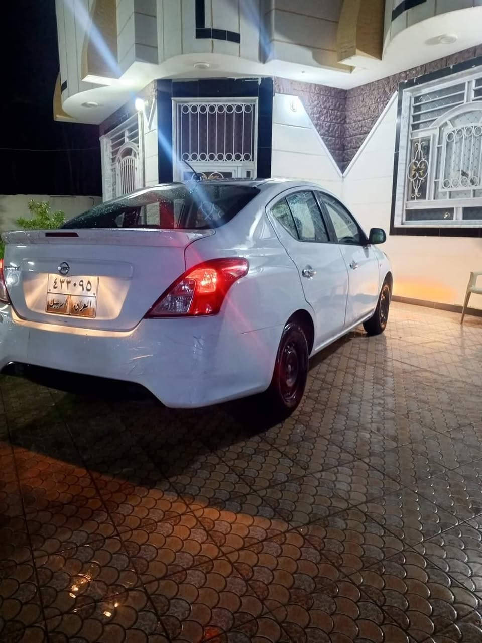 نيسان صني 2018 بأسم شركة فقط قطعة وحدة صبغ رايدهة ب 97 مكاني نجف حي السلام
*********** النجف, العراق
