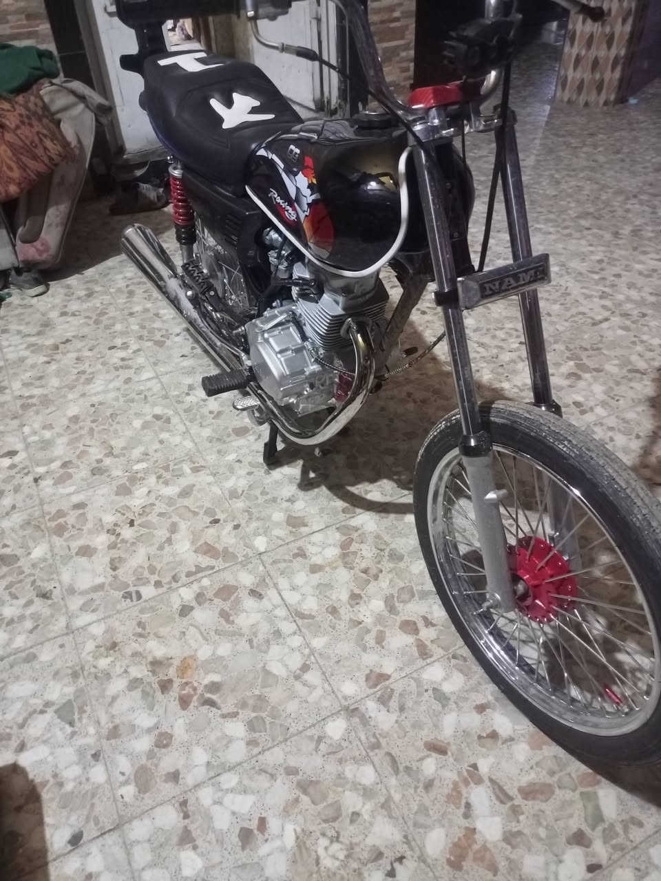 السلام عليكم شباب دراجه نامه تعميره كلها 26 محرك 25 دراجه ما صار هواي من معمره جديد مكاني مشروع المسير رقم الهاتف***********
