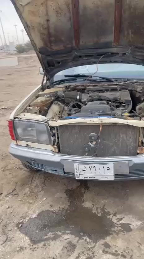 السلام عليكم سياره للبيع رقم بغداد حايز ثالث راعيه موجد محرك بطه 300مكفوله سياره بلاديه مكان واسط قضاء الحي مابيه كل ناقص محرك محرك وكير جديدات *********** سعر23
