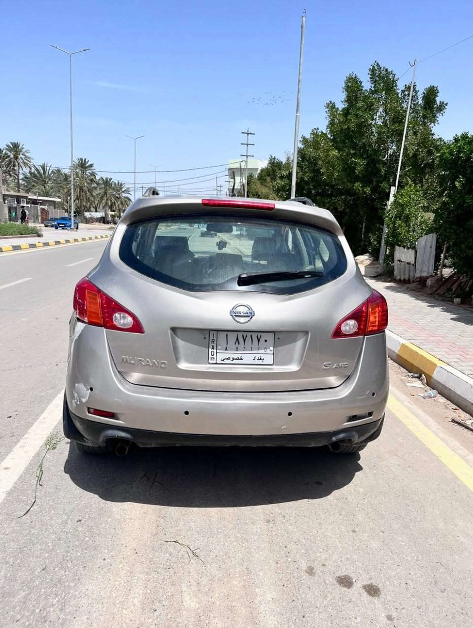 السلام عليكم شباب، متوفر سيارة نيسان مورانو (Nissan Murano) موديل 2009 بنظافة ومواصفات ممتازة:
​التبريد والتدفئة: شغال وبأفضل كفاءة ❄️🔥
​الإطارات: تخم تاير جديد بالكامل 🛞
​وضعية السيارة: نظيفة وجاهزة للاستخدام وما تحتاج أي مصاريف.
​📌 التفاصيل الإضافية:
​العنوان: واسط - المزرعة 📍
​السعر: 67 ورقة 💰
​الرغبة: بيع أو مراوس (حسب القناعة) 🤝
​📞 للاستفسار ولمزيد من المعلومات، يرجى الاتصال مباشرة على الرقم:***********
