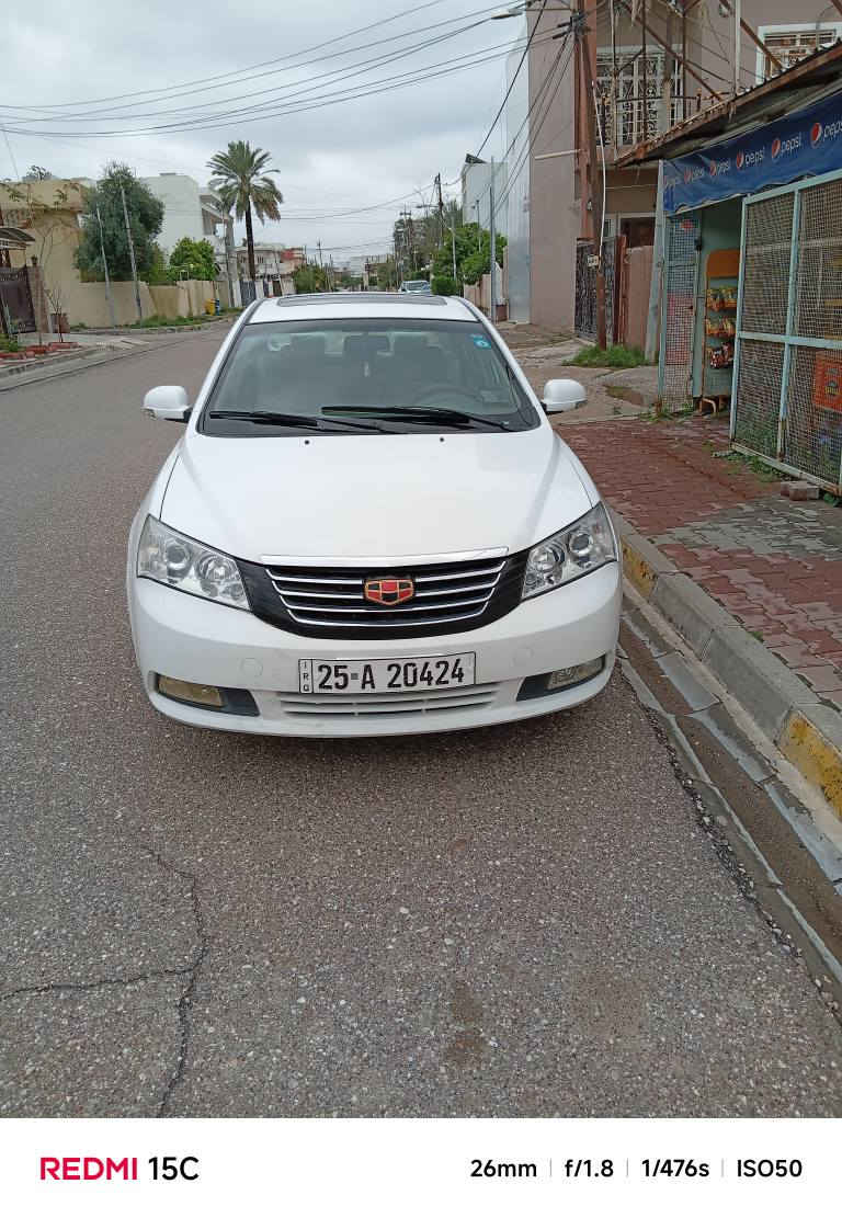 جيلي امكراند موديل2013 بدون صبغ  كل على بلاد ماشي 130 الف رقم كركوك اتصال (***********) كركوك, العراق
