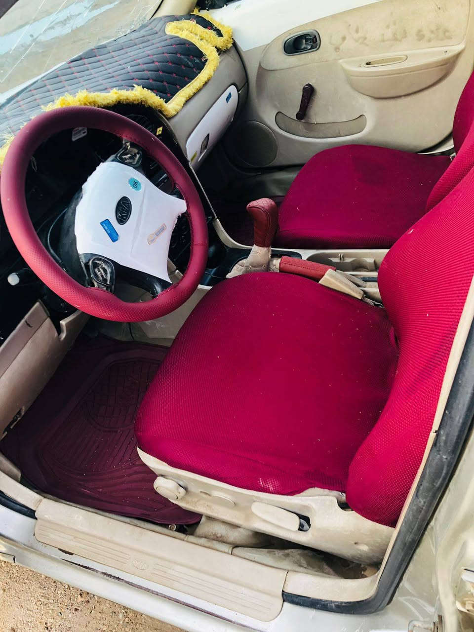 السلام عليكم
للبيع او المراوس حسب القناعه
كيا سيفا موديل 2000 
رقم صلاح الدين الماني 
 كير محرك صدر شرط 
كهربائيات تبريد تدفئه كله شغاله
السعر 33 وبيه مجال 
للاستفسار اكثر 
***********
***********
