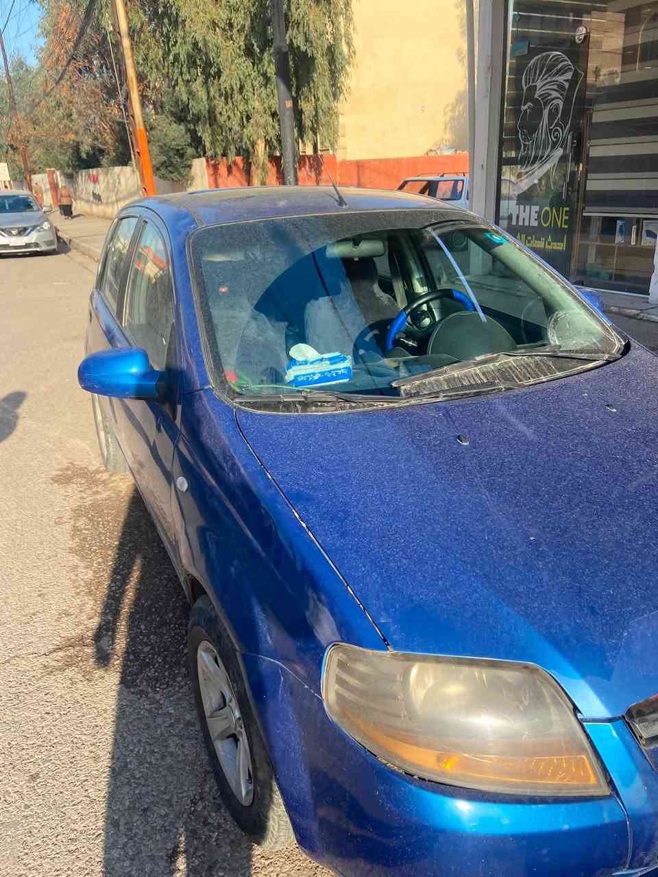 شوفرليت افيو2007 جنطة كير عادي جاملغ مصبوغ وخشم البوند سياره حيل نضيفة بل واقع احلى من البصورة السعر 55 وبيها مجال رقم***********

