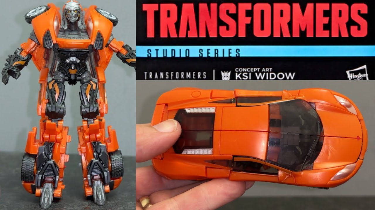 شخصية "KSI Widow" من سلسلة "Transformers Studio Series".
اسم الشخصية: KSI Widow، وهي هذه النسخة بأنها مستوحاة من الرسومات التصميمية (Concept Art) لفيلم Transformers: Age of Extinction، لشخصية لم تظهر في النسخة النهائية من الفيلم. 
التفاصيل: تتحول الشخصية من روبوت إلى سيارة، ويتميز هذا المجسم الملون باللونين البرتقالي والأسود بتفاصيل دقيقة.التغليف: يأتي المجسم في صندوق خاص من شركة Takara Tomy/Hasbro.
الطول: يتراوح طولها من 12 الى 13 سم
المزيد من المعلومات مراسلة الصفحة.
يتوفر خدمة توصيل لجميع محافظات العراق 🚕


**إذا كنت صاحب هذا الإعلان وتريد حذفه لأي سبب، رجاءا أرسل رسالة إلى الدعم الفني**
