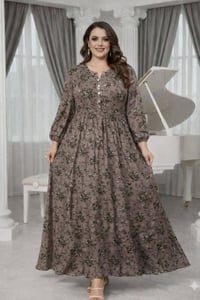 دشداشة كشمير • دبل كلوش • مقاسات XL-5XL