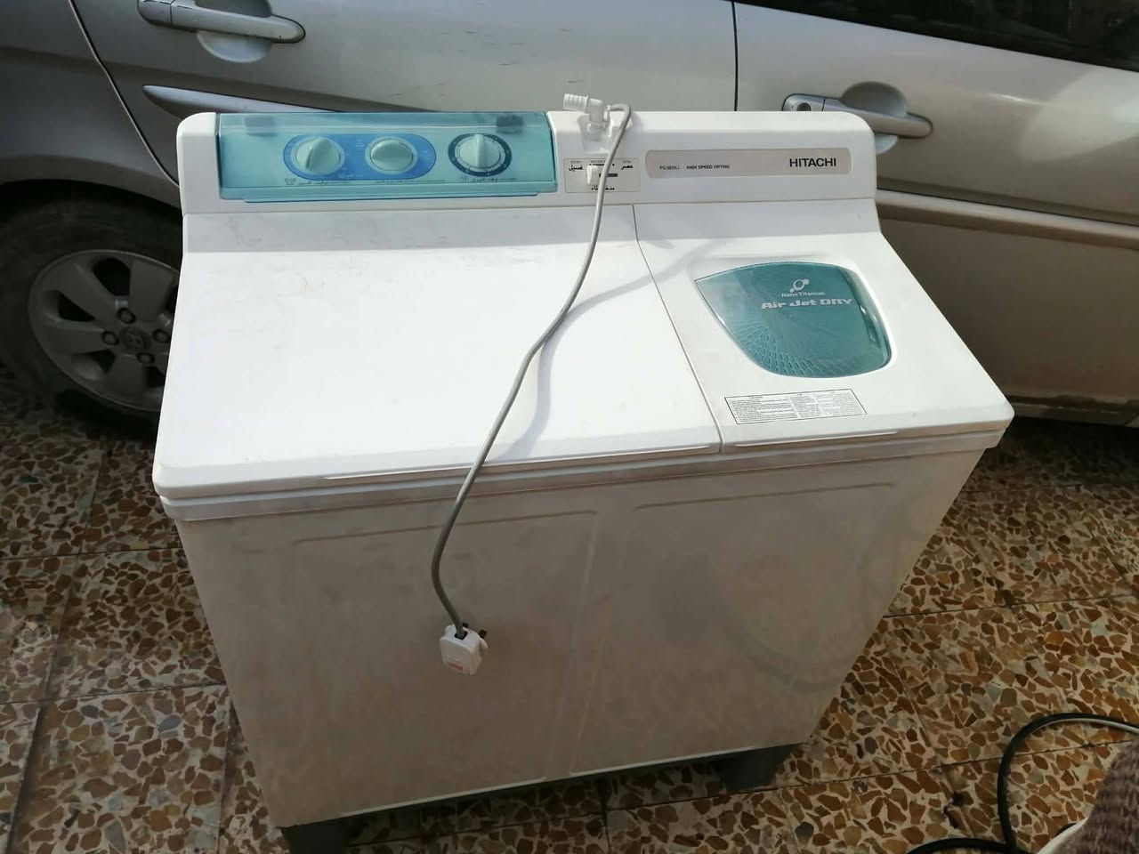 قساله هيتاشي الاصليه ٩ كيلو بعدها جديده مامستخدمه سعر ١٦٠ قفل ايسر حي الميثاق ***********
