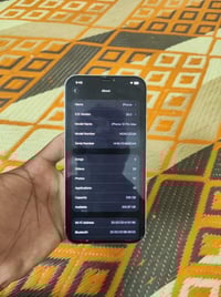 ايفون 12 برو ماكس ذاكرة 256 بطاريه 86 كله بلادي ماينفخ فحصه بالمي  مكف...