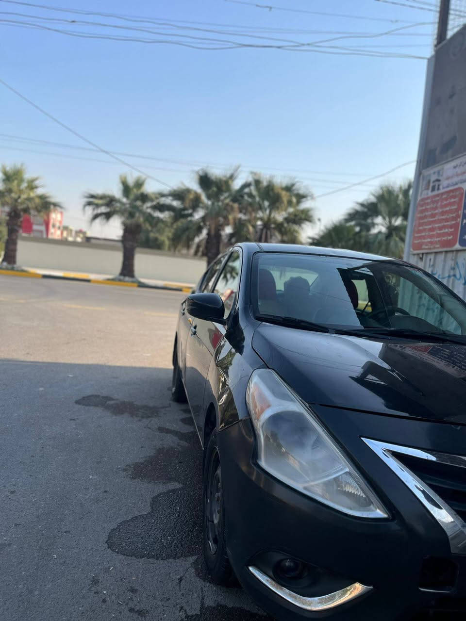 سلام عليكم نيسان فيرسا موديل2018وارد حادثه مرفق بلصور جاهزه مابيه اي نقص بسمي سعرها ٨٥ مكاني بغداد البنوك ‏‪***********‬‏ويوجد واتساب
