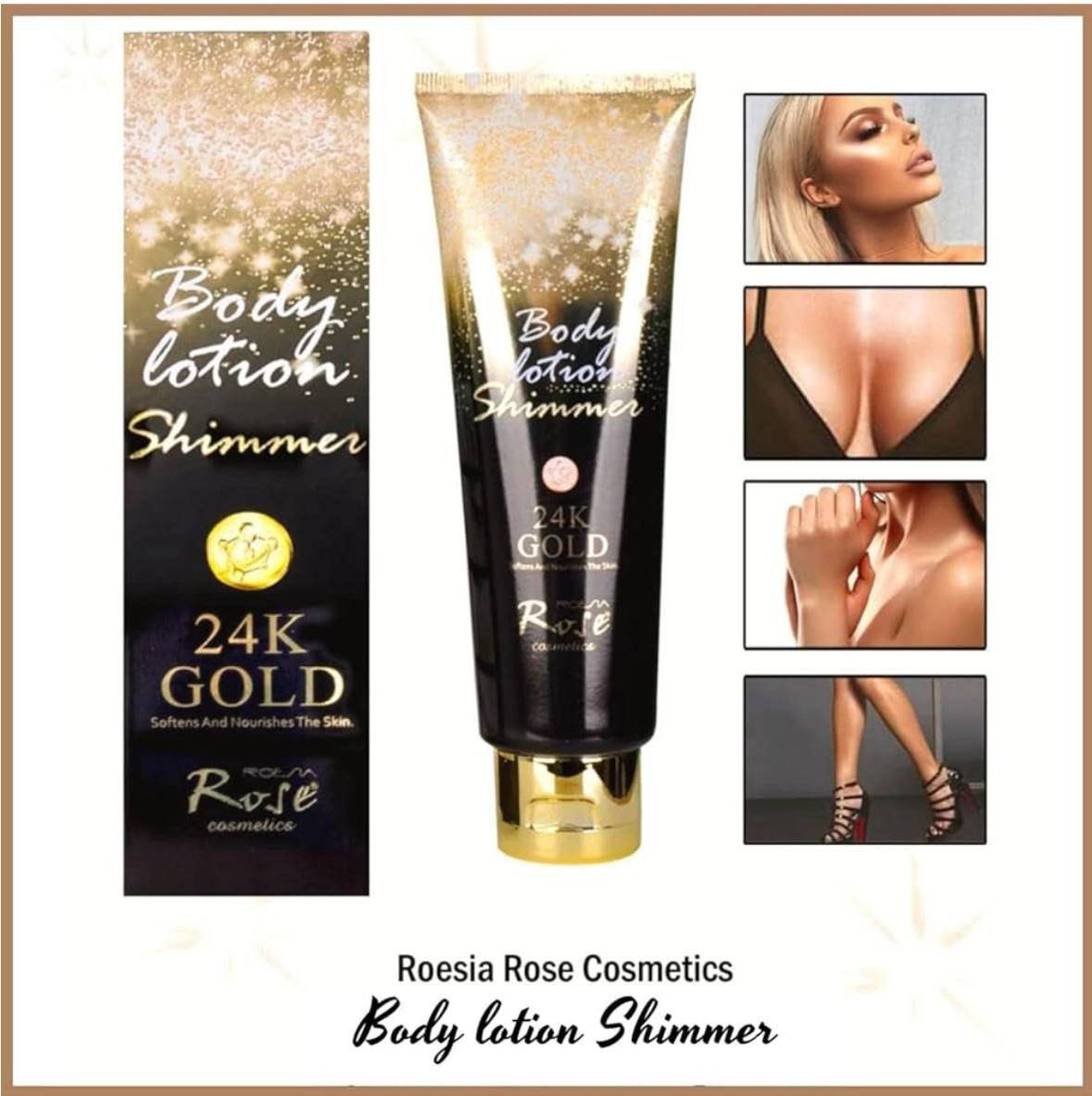 لوشن الجسم اللامع Karité 24K Gold هو منتج للعناية بالبشرة يوفر فوائد متعددة: 

ترطيب وتغذية البشرة: يساعد اللوشن على تنعيم وتغذية البشرة بعمق. 
لمسة لامعة (شيمر): يحتوي على جزيئات لامعة تمنح البشرة توهجًا وإشراقة جذابة. 
حماية: يساعد في الحماية من العوامل البيئية الضارة. 
ملمس ناعم: يترك البشرة ناعمة مخملية الملمس.

سعر القطعة 4 الاف💎
للحجز والاستفسار مراسلة الصفحة او مراسلة هذا الرقم 👇🏻 
*********** واتساب
🚘 متوفر خدمة توصيل لجميع محافظات العراق 🚘
