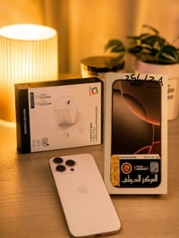 📱 للبيع iPhone 16 Pro Max - 256GB  ✨ اللون: أبيض ✨ السعة: 256GB 🔋 صحة ...