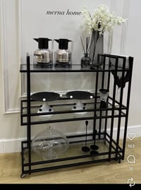 عربة تقديم • حديد وزجاج • العدل بغداد