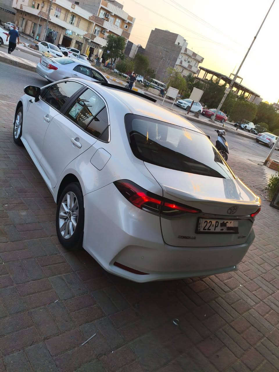 كورلا 2024 خليجي  بانزين فقط ياباني الصنع رقم اربيل الدولي
شركة سازSAS
المواصفات…..🖍️
فول موصفات   
محرك 1800 بانزين
بصمه + دخول ذكي
 نظام الترحيب عند الاقتراب  
حساس استشعار عند الاقتراب
تبريد قطعتين 
ماشيه 26الف حقيقي 
نظام القيادة (سبورت + عادي)
كيجات ديجتل شاشه 
شاشه نفكيشن + كامره خلفيه دواره
 حساسات امامية+خلفية
مانع نزلاق
فتحه سقف
 شحن USP وشحن واير ليس 
تبريد بيانو شاشه 
اشاير مري 
مري شفط 
شباك كروم خليه 
ويل كب حجم 16 عدد5
حساس اطار + حساس لايت عالي وناصي اوتو + حساس مطر 
تحكم سترين كامل  السياره بحاله الوكاله 
السياره مكفوله من صبغ وبارد وتكحيل 
السعر 187مجال قليل جدآ
للاتصال ***********مكان السياره الرمادي
