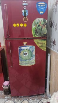 ثلاجة ١٨ قدم • محتاجة تصليح • تجميد فول