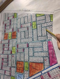 قطعه ارض للبيع 300 متر بل 3000 حي ربيع تقسم حسب الطلب 07817901725