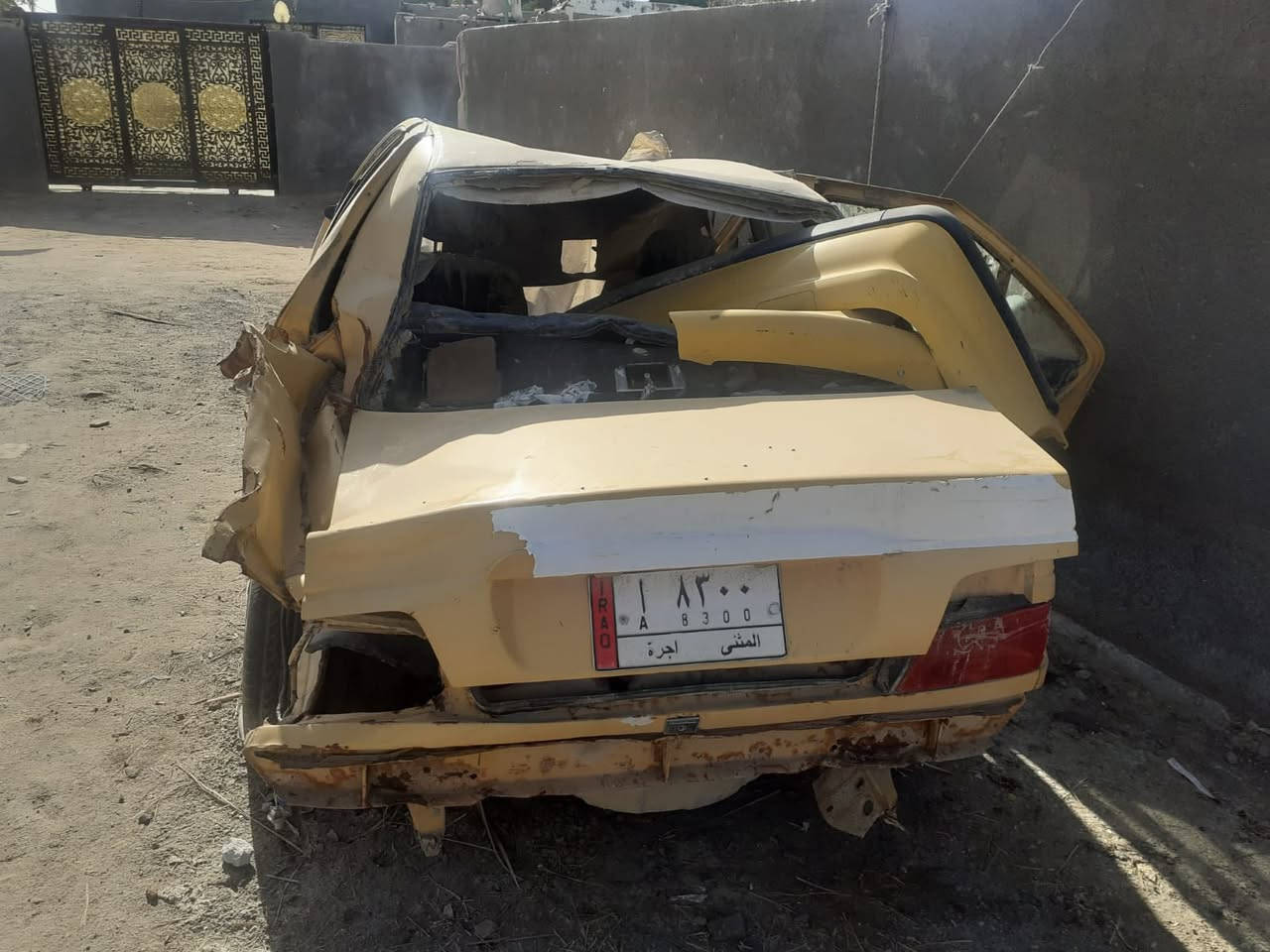 إسلام عليكم حبايب مثل ماجي تشوفون بيجو بارص للبيع  أبيع كوم حديد للعلم سياره عندي بيها وكاله او صاحبها اعرفه يداور الرجال بس عليها غرامه ٤٠٠ ألف فقط على المشتري الي يحب ياخذها رقم الي عليه أوصله لصاحب السياره رجال معروف أبو مارض سياره اني بيع كوم حديد رايدها أب ٨ او بيها مجال لشراي يدلل مكانها سماوه الوركاء


**إذا كنت صاحب هذا الإعلان وتريد حذفه لأي سبب، رجاءا أرسل رسالة إلى الدعم الفني**