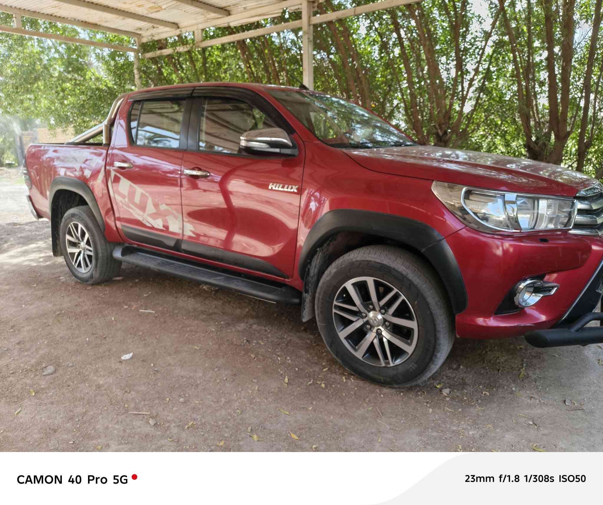 بيك اب هاي لوكس موديل ٢٠١٧للبيع عالي تو ويل رقم اربيل الدولي بسمي السنويه ل٢٠٢٩ السيارة مكفوله كفاله عامه موجودة  السيارة بالعمارة سعر ٢٢٥ 
اتصال ***********
