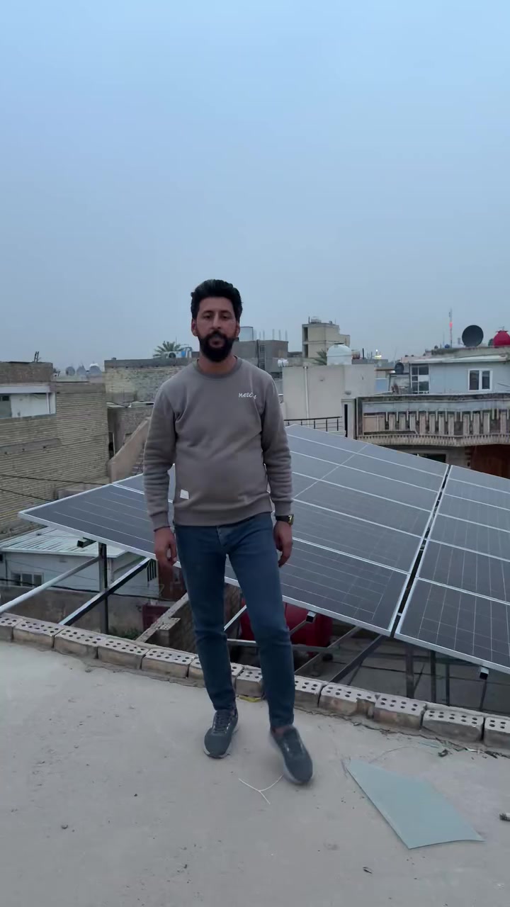 🌙 عروض شهر رمضان الكريم  🌙

🌙 المنظومة رقم (345) 🌙

🌙 منظومة طاقة شمسية 70 امبير 

📍موقع حي القاهرة 

 بطاريات ليثيوم فوسفات الحديد
بسعة 16 كيلوواط
ضمان 5 سنوات 

 انفيرتر ITEL 6KW
بنظام WI-FI
لمتابعة المنظومة عن بعد
ضمان 3 سنوات 

الواح 595W
 مقاوم للغبار 
16 باسبار
ضمان 15  سنة 

للاستفسار تواصل على الارقام :

م. سيف الدين ***********

م. نجم ***********

م. رانيا ***********

م. سؤدد ***********
 
م. يوسف *********** 

م. حمزة ***********

 او زيارة المكتب : بغداد - حي الجامعة - مجمع النهرين التجاري (الجنابي سابقا)  - مجاور جامع ملا حويش.
