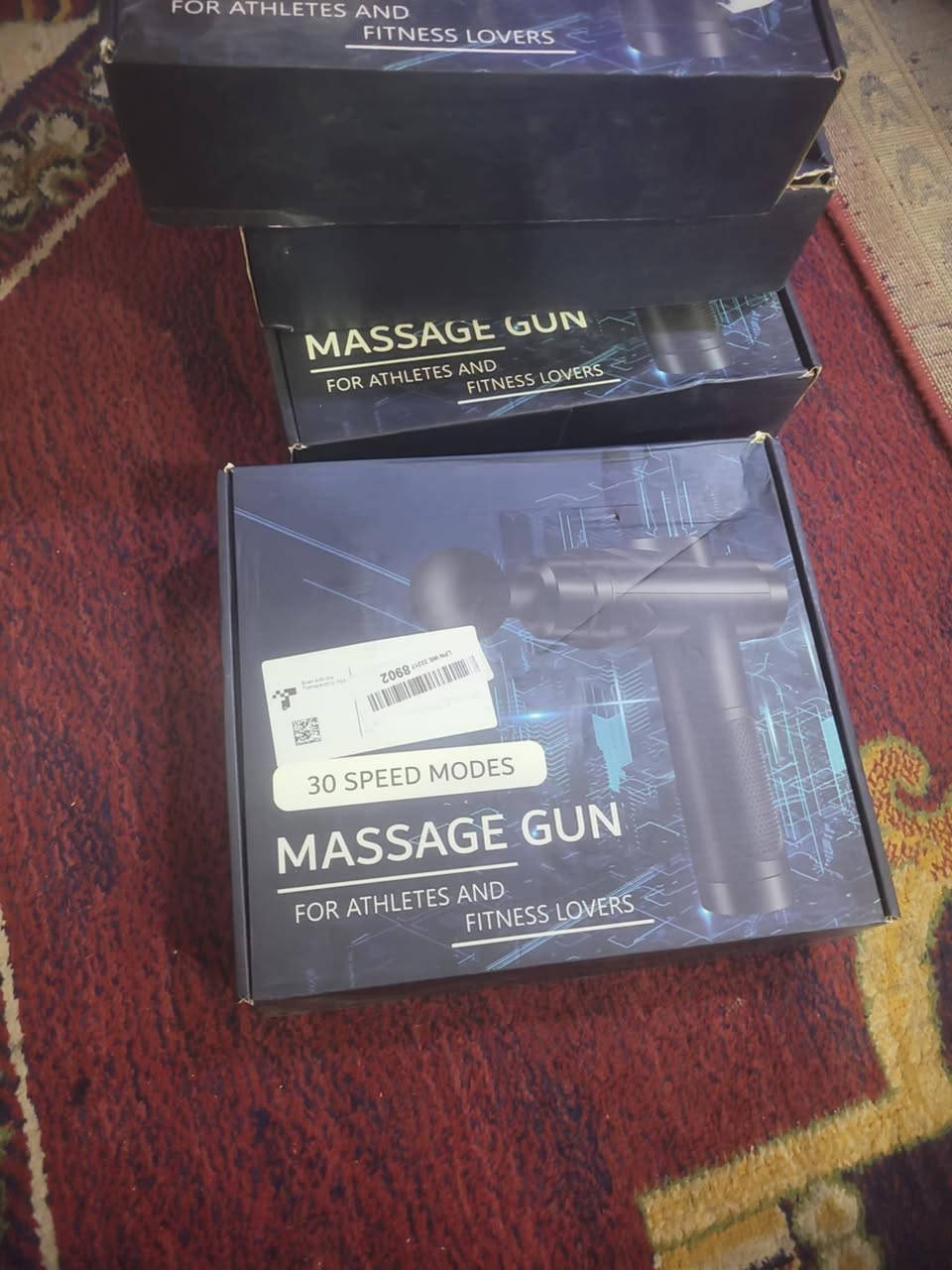 ٣ أجهزة تحفيز أمزون جديد و٤ قطع مسدس تدليك مع الملحقات حجم كبير ٩٩ ضربة في الثانيه متوفر توصيل كل العراق


**إذا كنت صاحب هذا الإعلان وتريد حذفه لأي سبب، رجاءا أرسل رسالة إلى الدعم الفني**