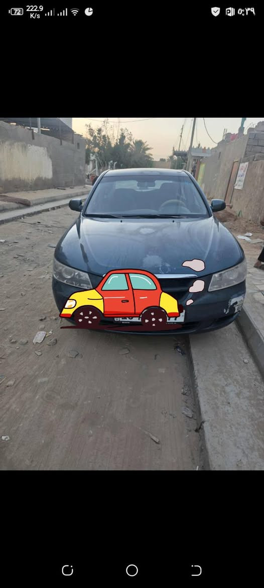 سوناتا خليجي موديل 2006 مكفولة من ضربه مكينه 2400 كير تبريد حداديه تايرات ***********
