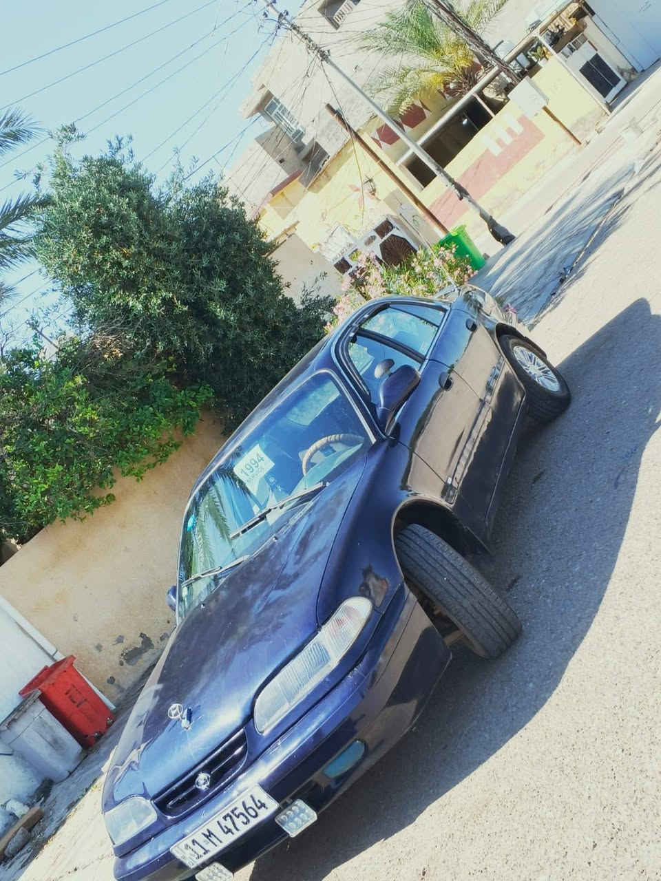 السلام عليكم سوناتا 94 رقم بغداد انجليزي جير ومحرك كفاله مصبوغه عام للجماليه   ولا ضربه ولا معجون صدر خلفي امامي جديد تخم تاير العنوان ديالى خان بني سعد سعر 38/    ***********
