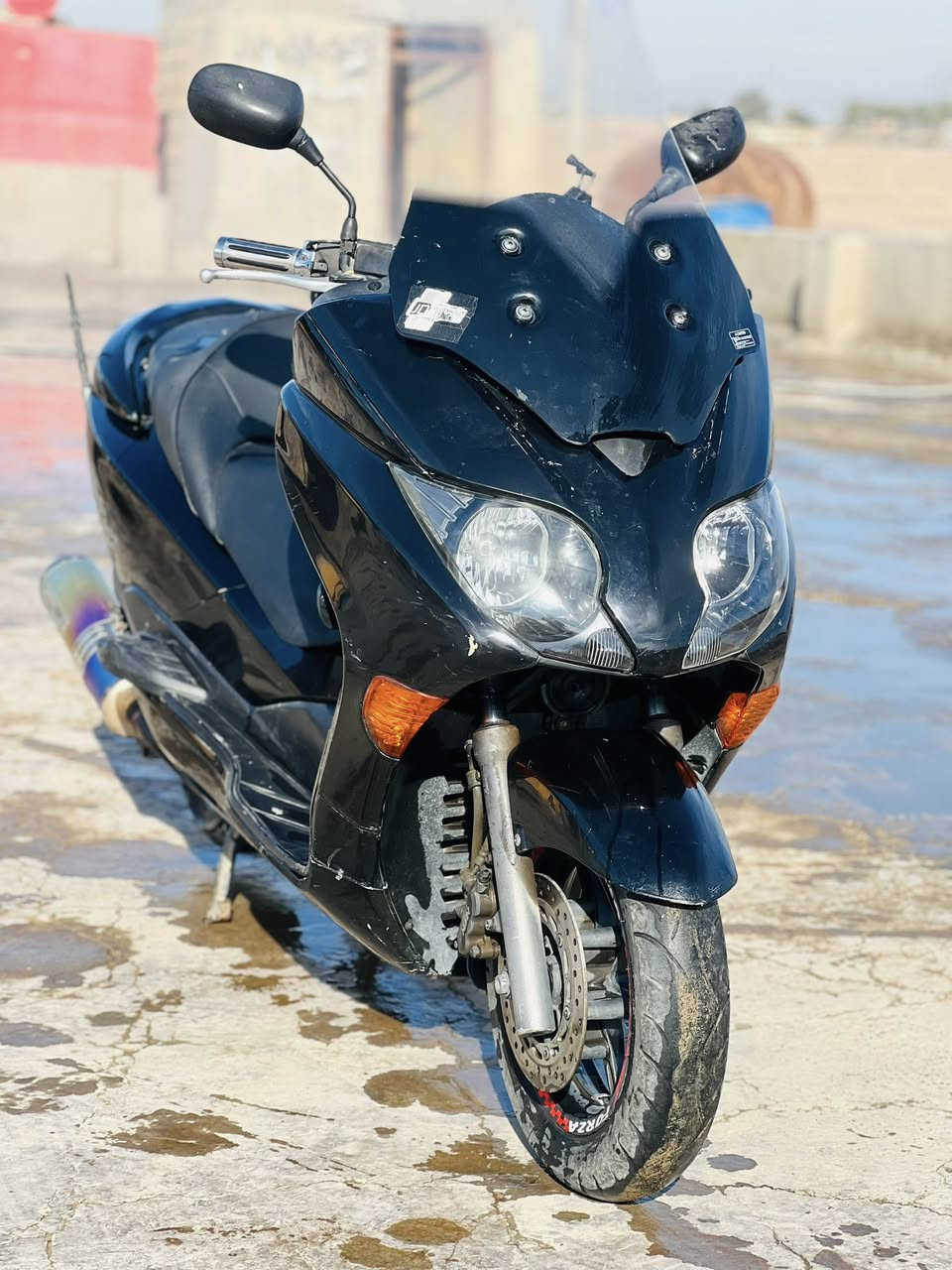 سلام عليكم دراجه فورزه 010دراجه نضيفه ع وضع الشريكه مابيه اي نقص نكره سلف السعر خاص للستفسار رقم الهاتف ***********
