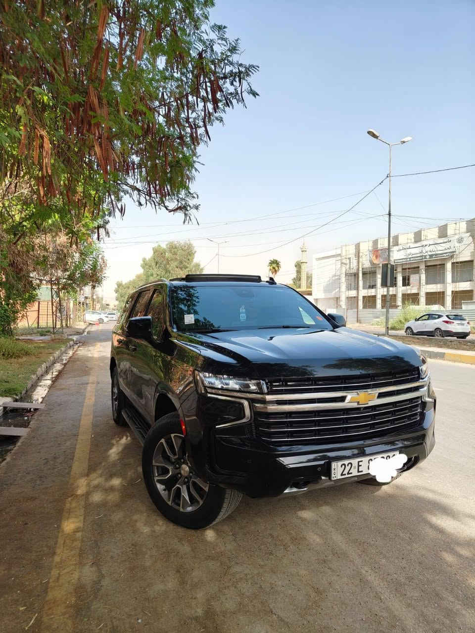 سلام عليكم 
تاهو 2023 مواصفات LT 
ماشيه 80 مايل
رقم  أربيل 
بس بيها بي دي ار  بل جاملق الخلفي بسيط مرفوق بل سونار
السعر 520$وبيها مجال بسيط 
الرقم ***********
