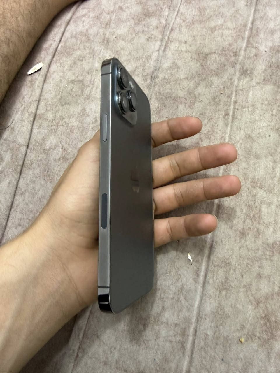 سلام عليكم 16 برو ماكس كفاله عامه من الزلغ شرق اوسط بطاريه 91 ذاكره 256 سعره 1400.    13 برو ماكس كفاله من الزلغ امريكي بطاريه 90 ذاكره 1 تيره سعره 825 وبيهن مجال قليل تواصل على الرقم ***********
