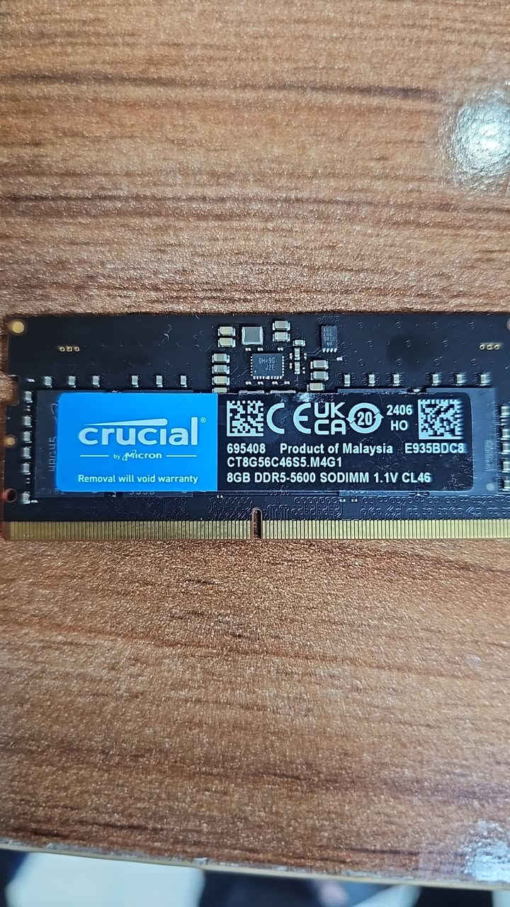 ٣ قطع ddr5 شرط فحص توصيل متوفر كل العراق


**إذا كنت صاحب هذا الإعلان وتريد حذفه لأي سبب، رجاءا أرسل رسالة إلى الدعم الفني**