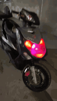 شلونكم الشباب دراجه سكنس فحل للبيع الدراجه رمبه قبل 7 اشهر منزلها من ا...