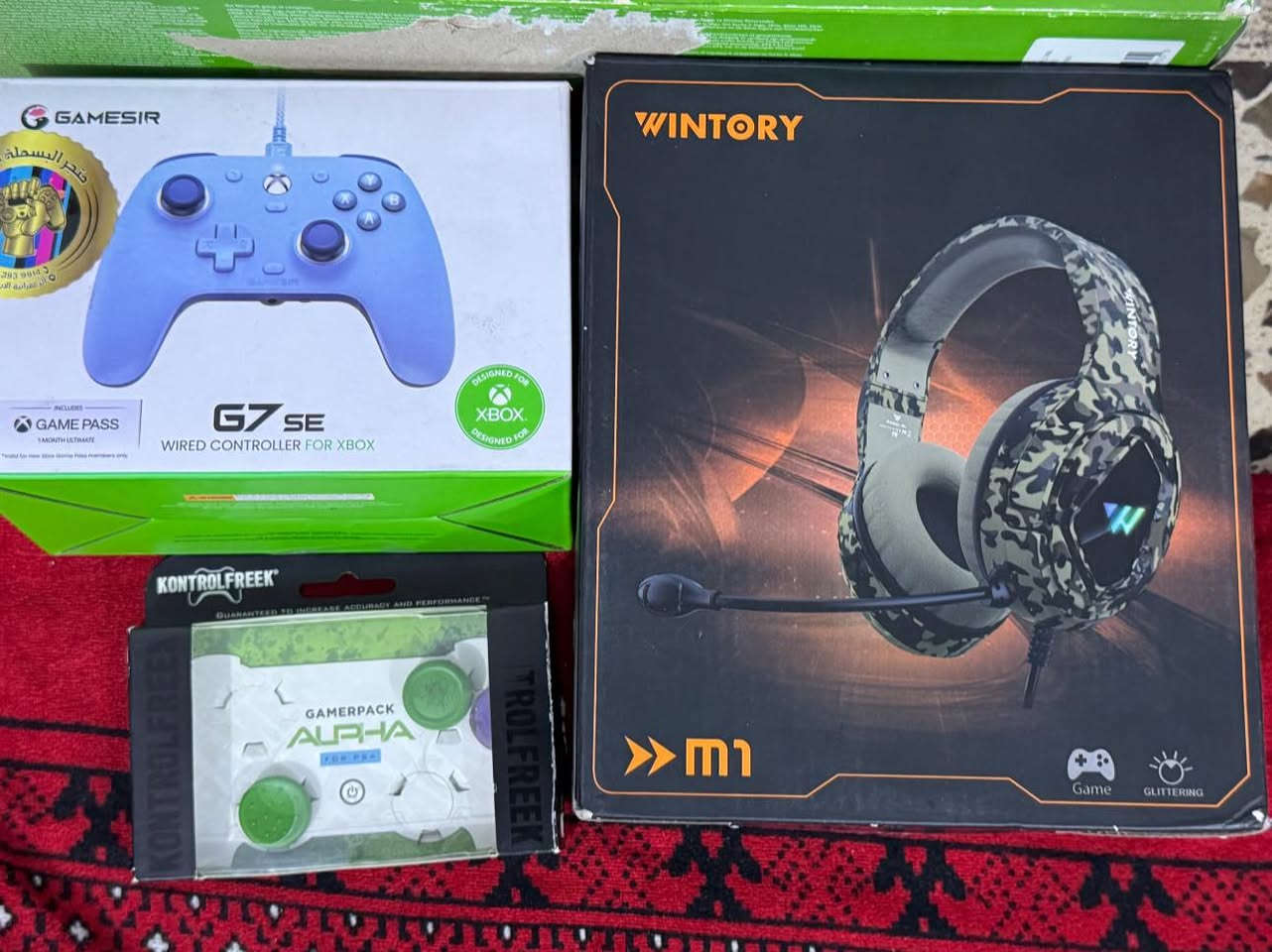 السلام عليكم
تجميعة للبيع
اكس بوكس سيريس اس 
يوبي اس RISING حجم 2000 يطول ساعة ونص او اكثر
شاشة acer 180 هيرتز منحنية دقة 1080 بكسل
هارد 500 كيكة اضافية وية الجهاز يصير 1000 كيكة يعني 1 تيرة
3 جوستكات ويا واشتراك كيم باص اشتركت قبل يومين
وسماعة محيطية INTORY اصلية 
وبي 9 العاب 
ANNO1800-1
ATOMRALL-2
eFOOtball-3
FAR CRY6-4
FORZA-5
GTA 5-6
HELL BLADE-7
UNRAVEL TWO-8
World War-9

السعر 650 الف
رقم ***********
