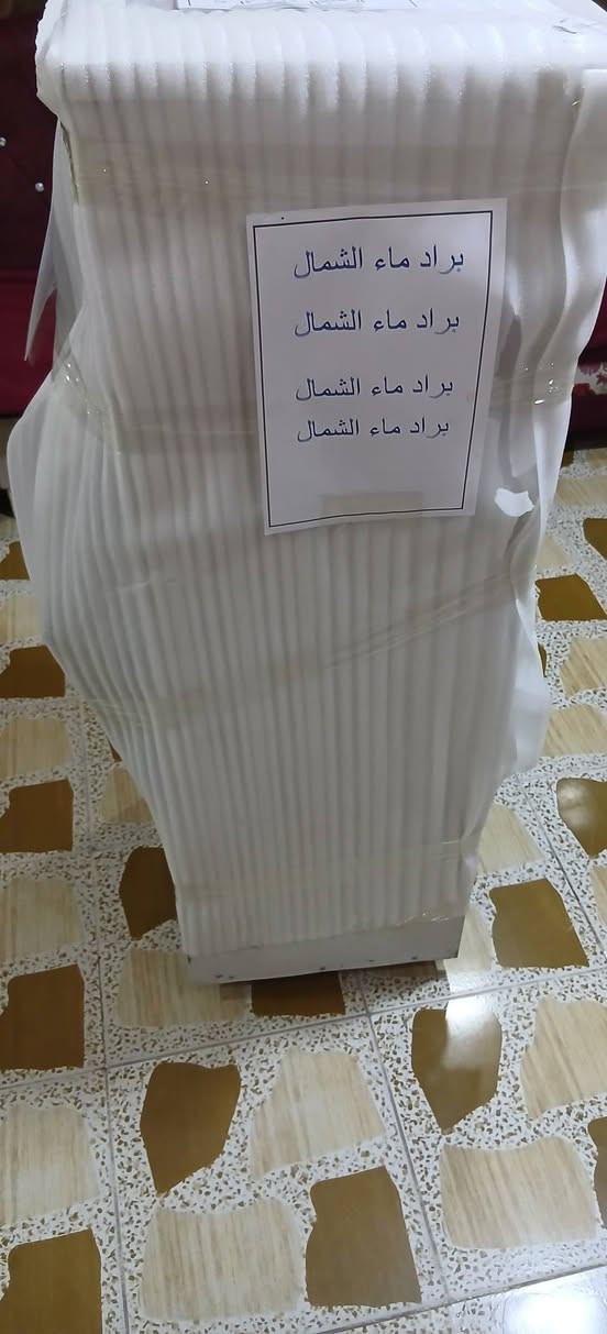 #براد_ماء_الشمال 
السعر : ٢٠٠ الف دينار 
براد جديد مستعمل ؛  شهرين 
الاتصال : *********** _ ***********
