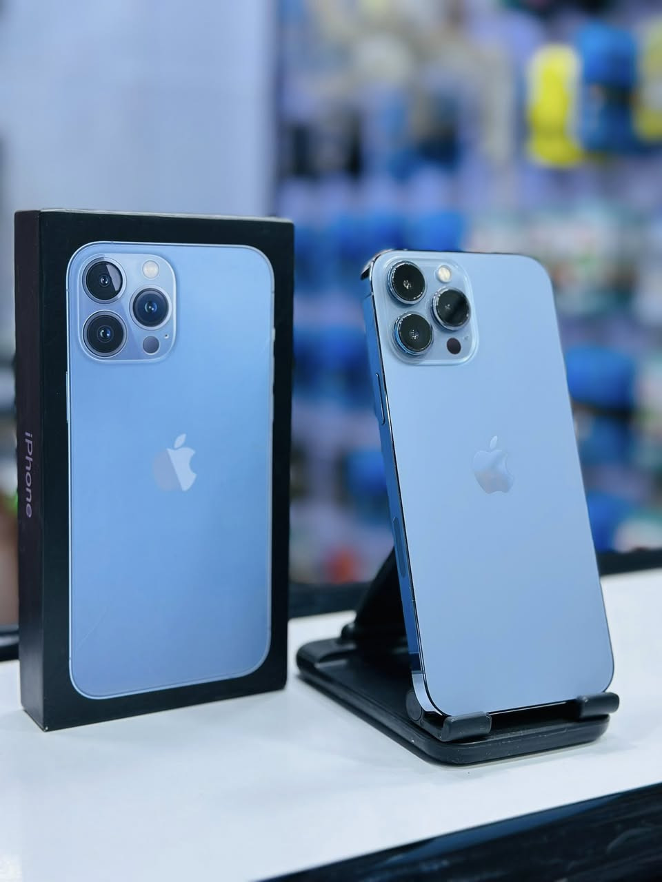 السلام عليكم متوفر:

♠️أيفون 13 برو ماكس ذاكرة 256 بطارية 85 الجهاز مكفول وضمان✔️.

☑️***********☑️

☑️مركز سفن فون للهواتف النقالة☑️
