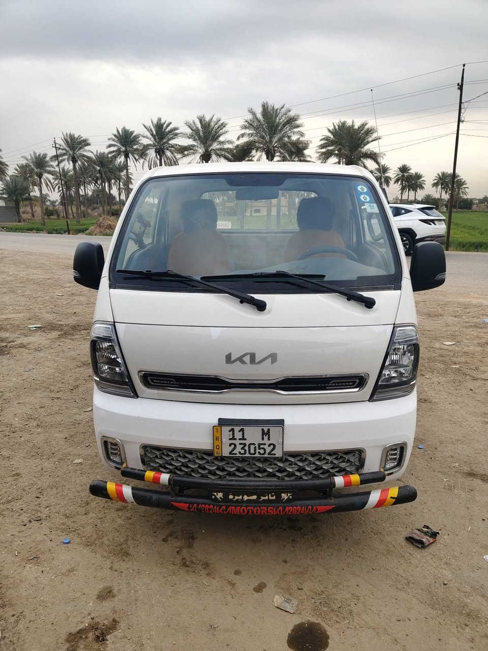 سلام عليكم كيا حمل موديل 24 ماشيه 45 سعر 155 وبيه مجال للشراي هاتف صاحب سيارة ***********
