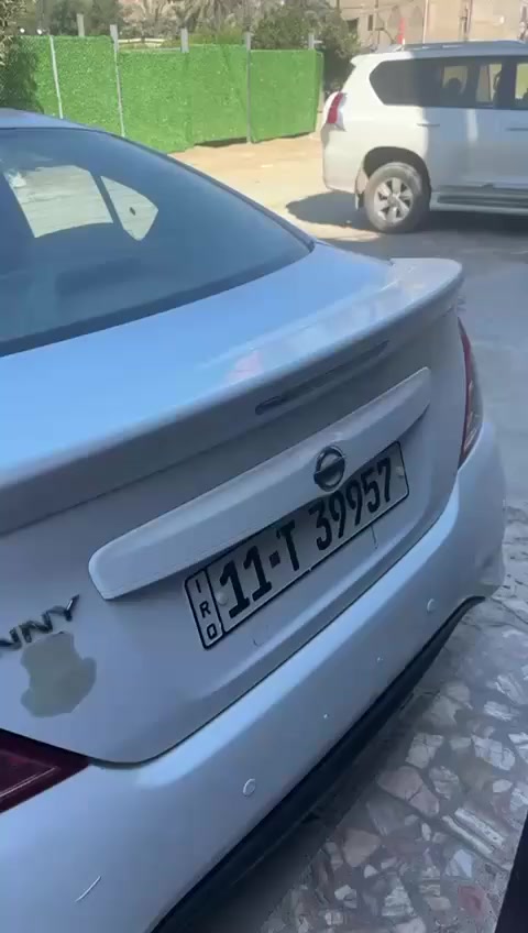 نيسان صني هندي ١٩ للبيع 
نيسان صني هندي ١٩ بيع فقط ماشيه ١٨٥ كير مكينه مكفولات صدر جديد شادلها و تخم تاير وباتري وادامه كامله تبريد ثلج رقم بغداد تحويل ثاني يوم بأسمي بيها فقط بارد على كد شبر بجاملغ خلفي عكس سايق وشخطه بصيطه وطخه بلبراكيته مال دعاميه لا لغد ولا شاصي كلش بصيطه موضحه بالفديو مكاني بغداد ناحيه اليوسفيه ***********
