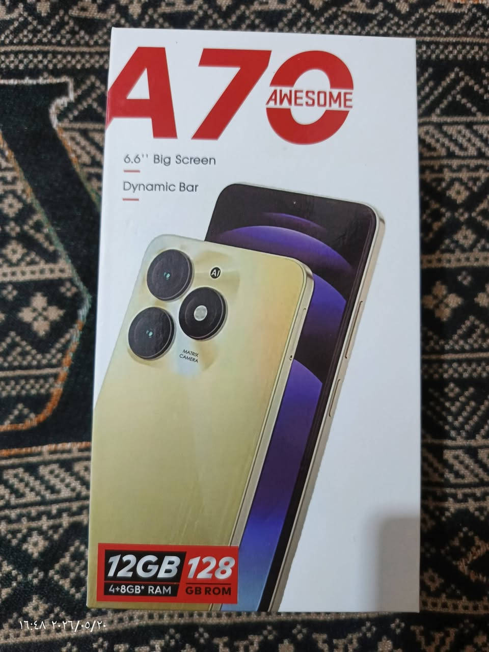 مبايل a70 جديد ب بايكت فتحته للتصوير بس ذاكره 128 رام ١٢
ب سوك سعره ١٠٥ الاف ابيعه ب ٦٠ الف بس وي التوصيل الي يريد يدخل خاص


**إذا كنت صاحب هذا الإعلان وتريد حذفه لأي سبب، رجاءا أرسل رسالة إلى الدعم الفني**