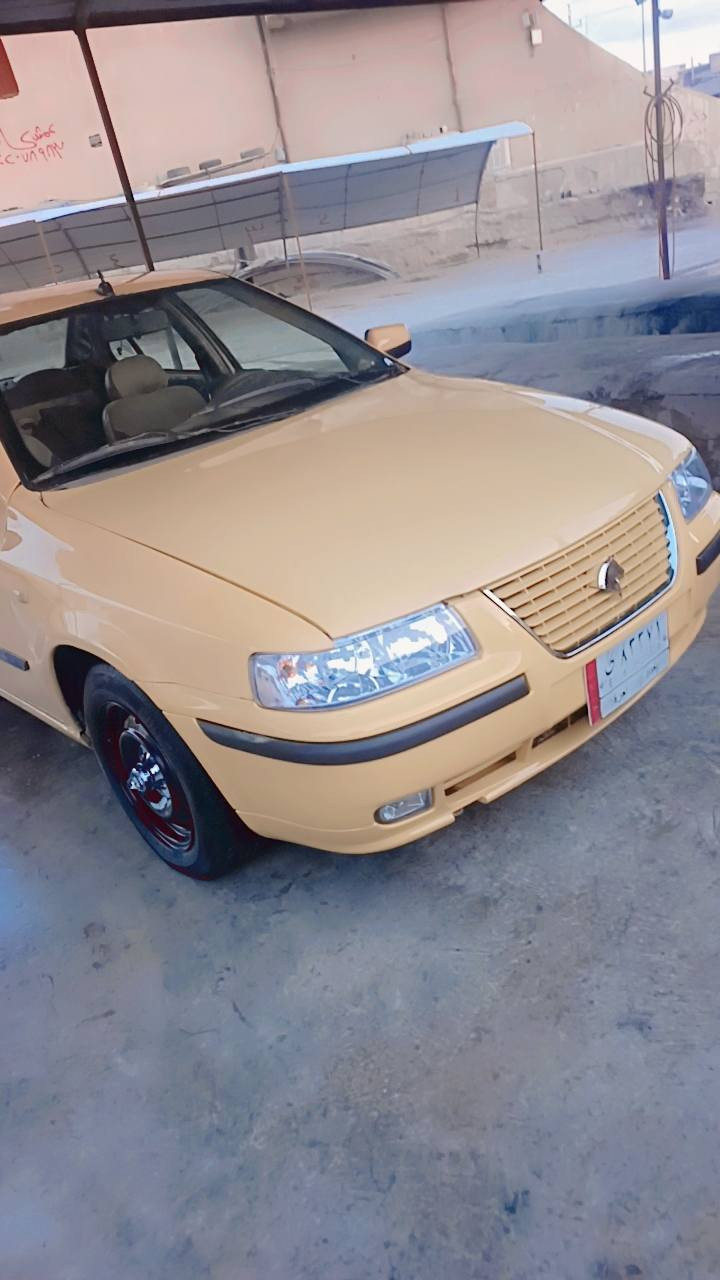 سمند 2012 باسمي
سيارة جديدة بمعنى لكلمة الف متصرف عليهة
كير ومحرك كامري ابو جف بيهة منضومة مال غاز
عليهة هيئة وغرمات ينزل من سعرها
عنوانها ديالى جلولاء *********** 
سعر ٤٣ وبيهة مجال حك جية
